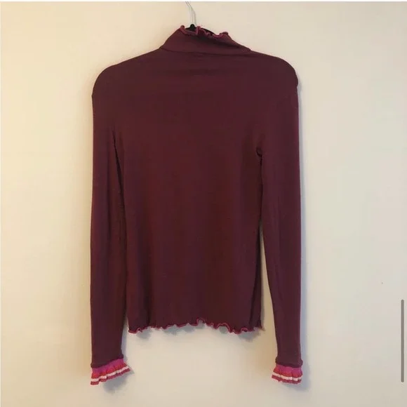 SPLENDID X Margherita Dolce Vita Ruffle Turtleneck - Picture 11 of 12